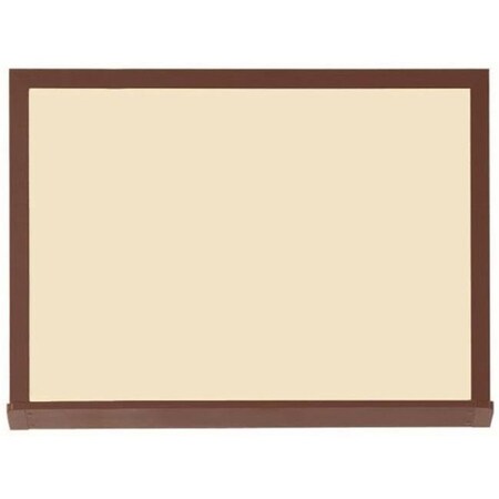 Aarco AARCO Products 420WWD3648V2 High Performance Series Wood Look (Walnut) Porcelain Markerboard 420WWD3648V2